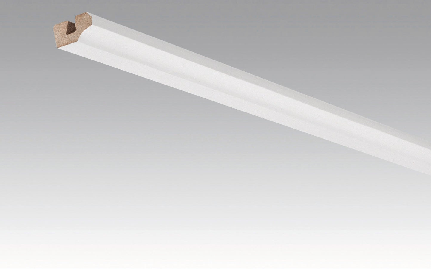 MEISTER | Deckenabschlussleiste | Meistercell-ummantelte Profile | Whiteline | 04074