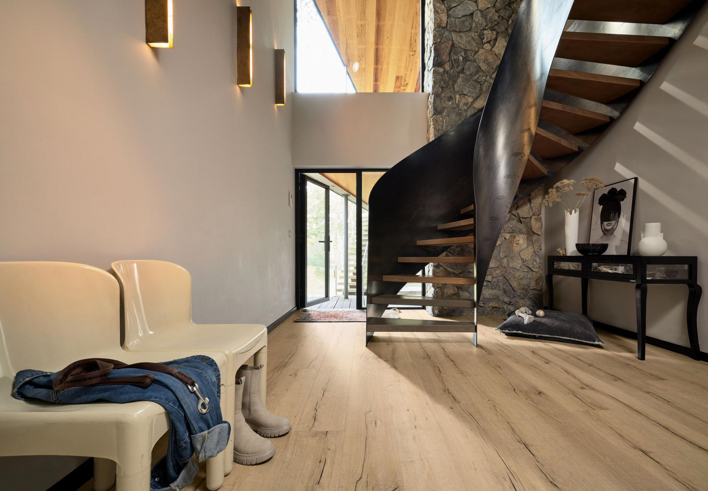 MEISTER | DL 400 | MeisterDesign. flex | Designboden | Altholzeiche hell | 07139 | Porensynchron-Struktur