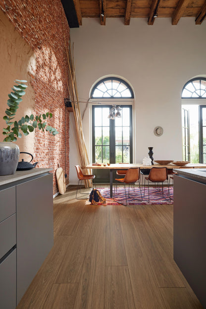 MEISTER | DL 600 S | MeisterDesign. comfort | Designboden | Princess Oak dunkel | 07134 | Porensynchron-Struktur