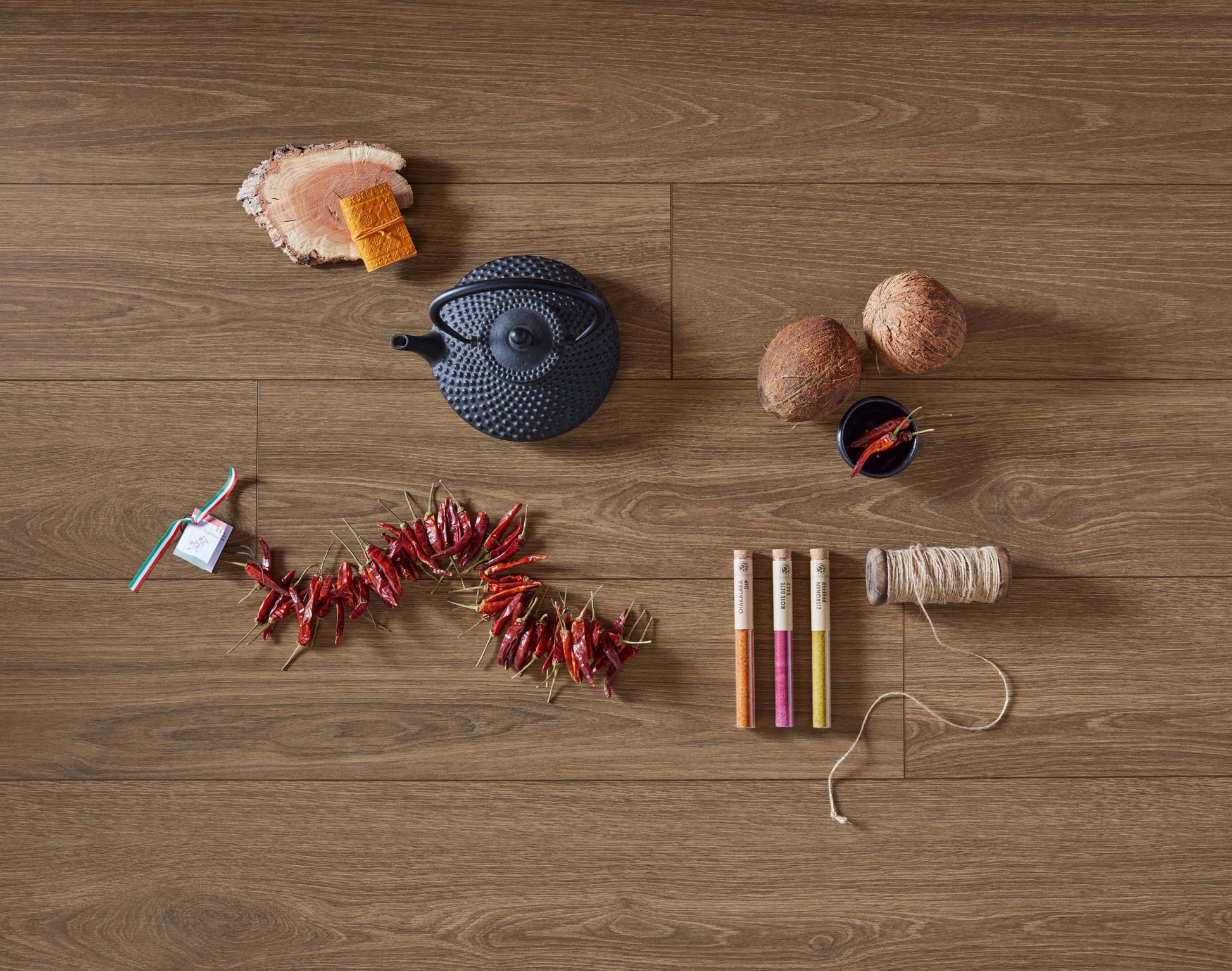 MEISTER | DL 600 S | MeisterDesign. comfort | Designboden | Princess Oak dunkel | 07134 | Porensynchron-Struktur