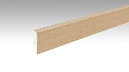 MEISTER | Fußleiste Profil 20 PK Aqua | Laminatfolien-ummantelte Profile | Lakewood Oak natural | 07456