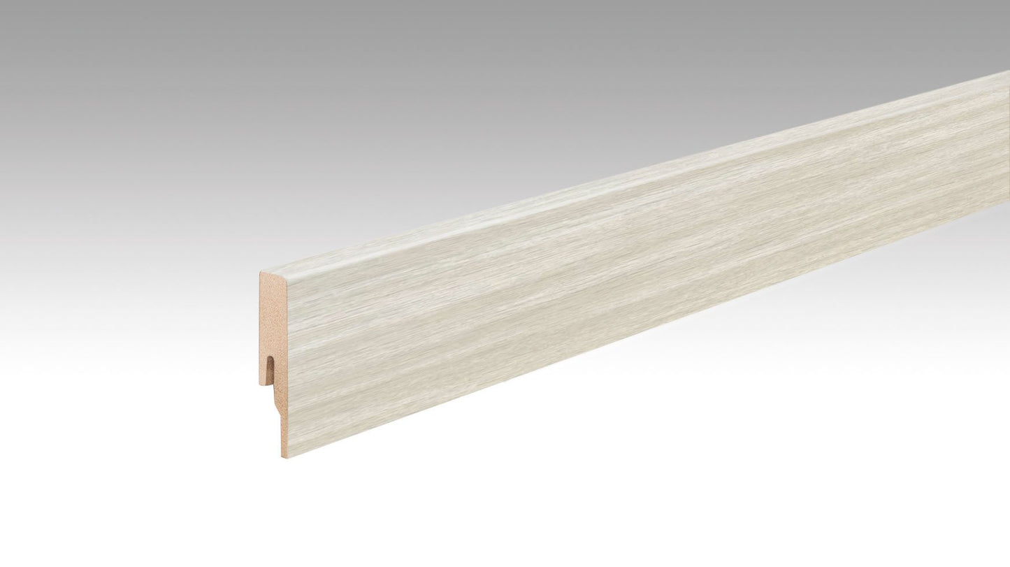 MEISTER | Fußleiste Profil 20 PK | Laminatfolien-ummantelte Profile | Eiche Arctica | 07394