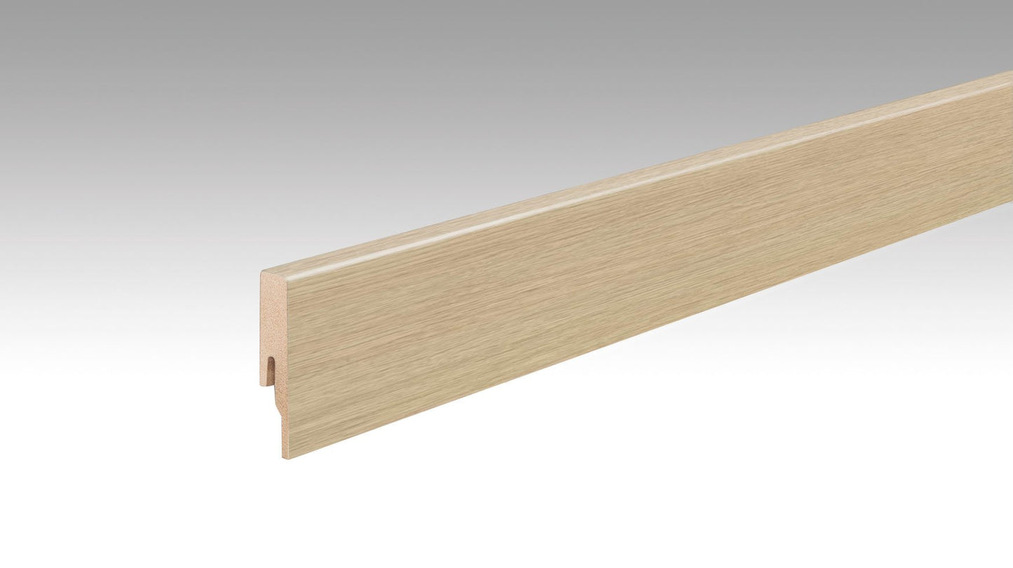 MEISTER | Fußleiste Profil 20 PK | Laminatfolien-ummantelte Profile | Eiche Deep Grove | 07390