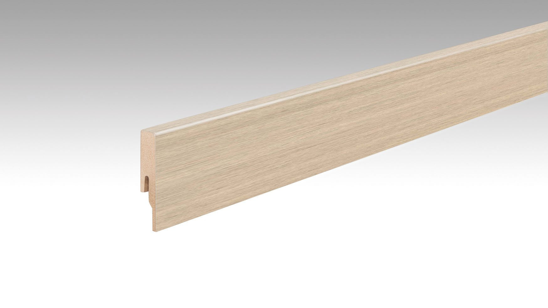 MEISTER | Fußleiste Profil 20 PK | Laminatfolien-ummantelte Profile | Felseneiche sand | 07122