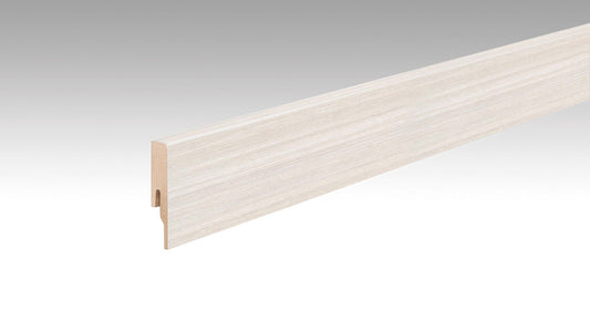 MEISTER | Fußleiste Profil 20 PK | Laminatfolien-ummantelte Profile | Harmony Oak | 07453
