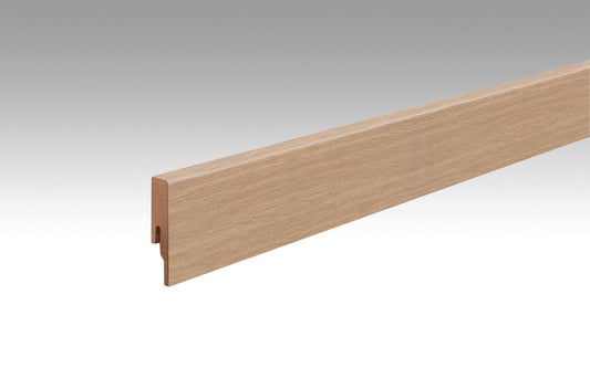 MEISTER | Fußleiste Profil 20 PK | Laminatfolien-ummantelte Profile | Stieleiche natur | 06983