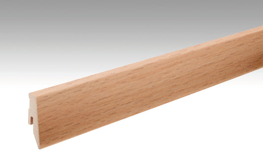 MEISTER | Fußleiste Profil 3 PK | Laminatfolien-ummantelte Profile | Buche | 06201