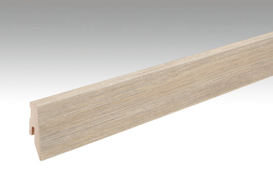 MEISTER | Fußleiste Profil 3 PK | Laminatfolien-ummantelte Profile | Desert Oak | 06998