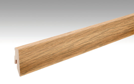 MEISTER | Fußleiste Profil 3 PK | Laminatfolien-ummantelte Profile | Eiche | 06443