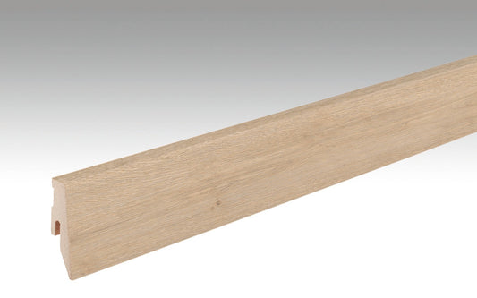 MEISTER | Fußleiste Profil 3 PK | Laminatfolien-ummantelte Profile | Eiche Atacama | 06380