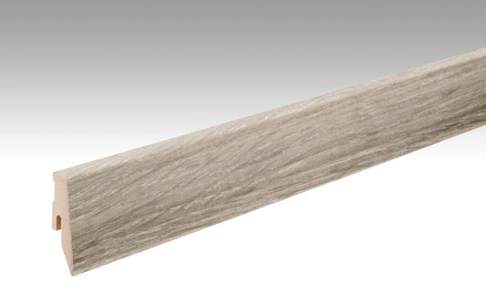 MEISTER | Fußleiste Profil 3 PK | Laminatfolien-ummantelte Profile | Eiche Habanera | 06429