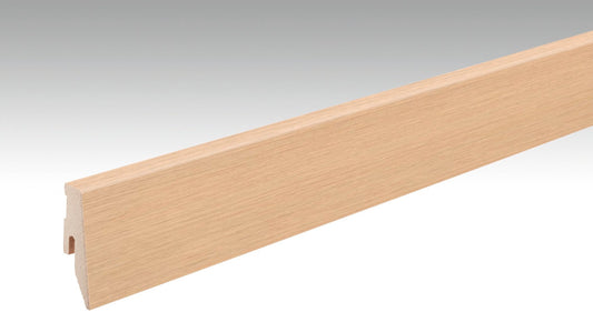 MEISTER | Fußleiste Profil 3 PK | Laminatfolien-ummantelte Profile | Eiche Madras | 06891