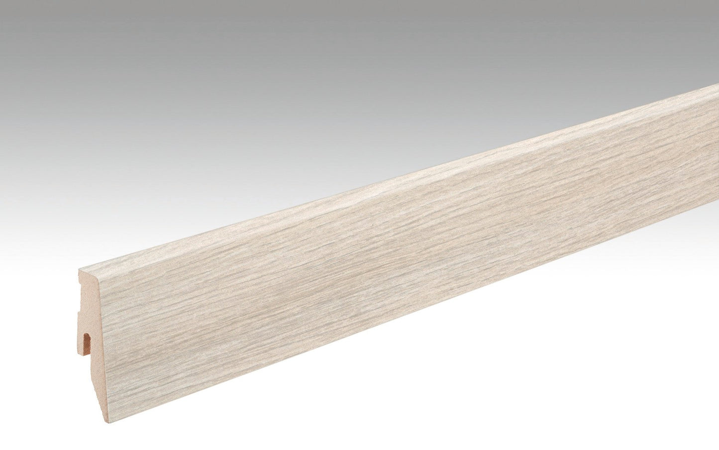 MEISTER | Fußleiste Profil 3 PK | Laminatfolien-ummantelte Profile | Gletschereiche | 06838