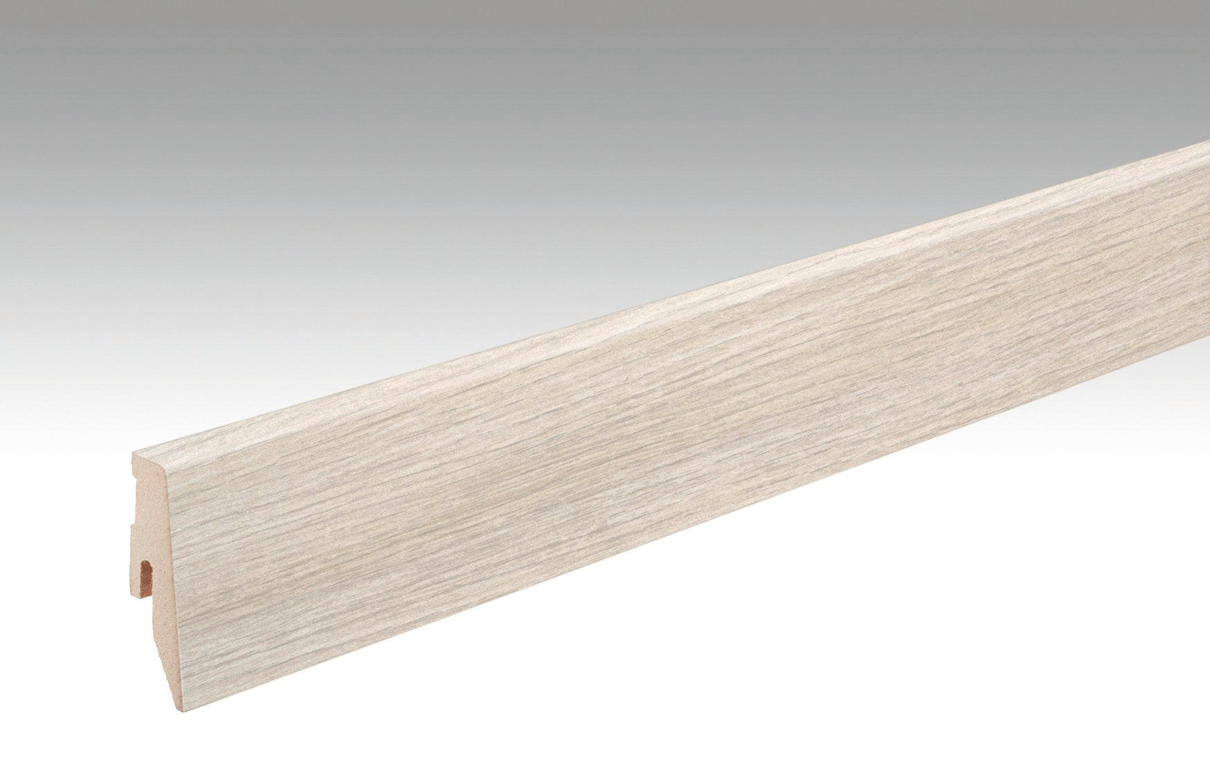 MEISTER | Fußleiste Profil 3 PK | Laminatfolien-ummantelte Profile | Gletschereiche | 06838