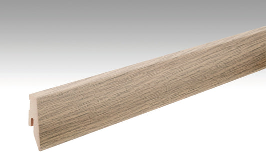 MEISTER | Fußleiste Profil 3 PK | Laminatfolien-ummantelte Profile | Risseiche Terra | 06439
