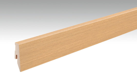 MEISTER | Fußleiste Profil 3 PK | Laminatfolien-ummantelte Profile | Ufereiche honig | 07127