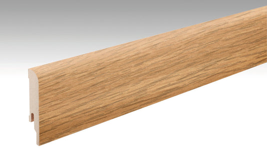 MEISTER | Fußleiste Profil 5 PK | Laminatfolien-ummantelte Profile | Eiche | 06443