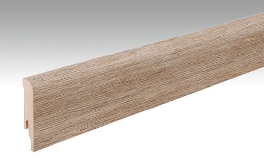 MEISTER | Fußleiste Profil 5 PK | Laminatfolien-ummantelte Profile | Eiche karamell | 06953
