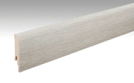 MEISTER | Fußleiste Profil 5 PK | Laminatfolien-ummantelte Profile | Eiche marzipan | 06268