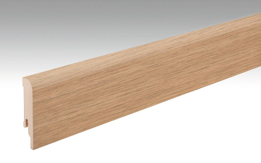 MEISTER | Fußleiste Profil 5 PK | Laminatfolien-ummantelte Profile | Schlosseiche natur | 06836