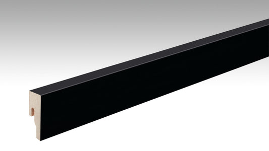 MEISTER | Fußleiste Profil 8 PK | Folien-ummantelte Profile | Schwarz DF | 02277