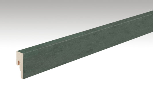 MEISTER | Fußleiste Profil 8 PK | Laminatfolien-ummantelte Profile | Black Rock | 07437
