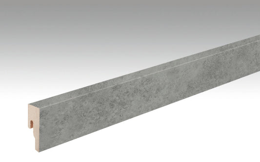 MEISTER | Fußleiste Profil 8 PK | Laminatfolien-ummantelte Profile | Cosmopolitan Stone | 07320