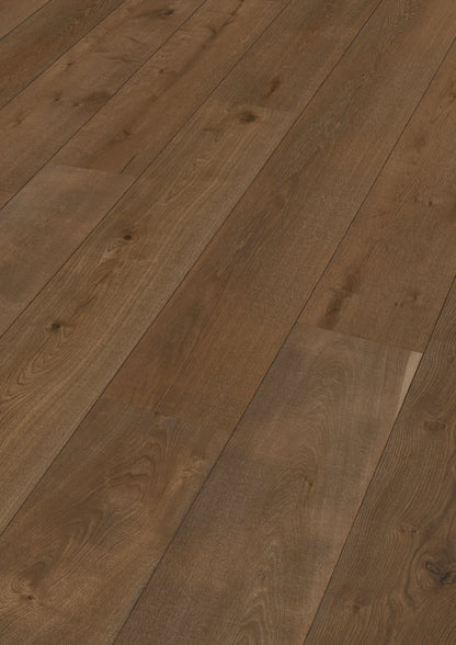 MEISTER | HD 400 | Lindura-Holzboden | Eiche authentic olivgrau | 08903 | Vintage-Struktur, gebürstet | naturgeölt
