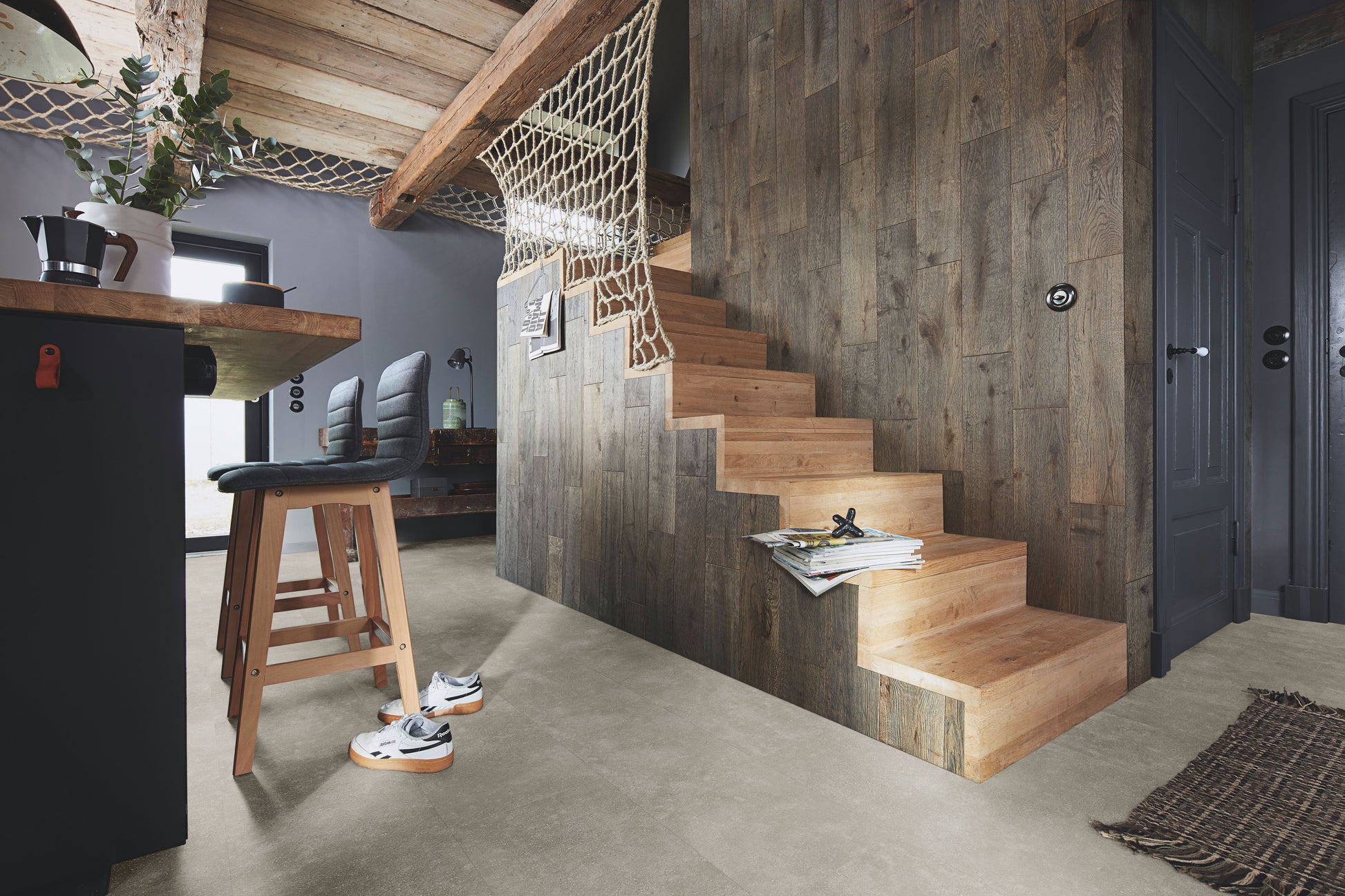 MEISTER | LB 150 | MeisterDesign. laminate | Laminatboden | Mineral Stone | 07137 | Steinporen-Struktur