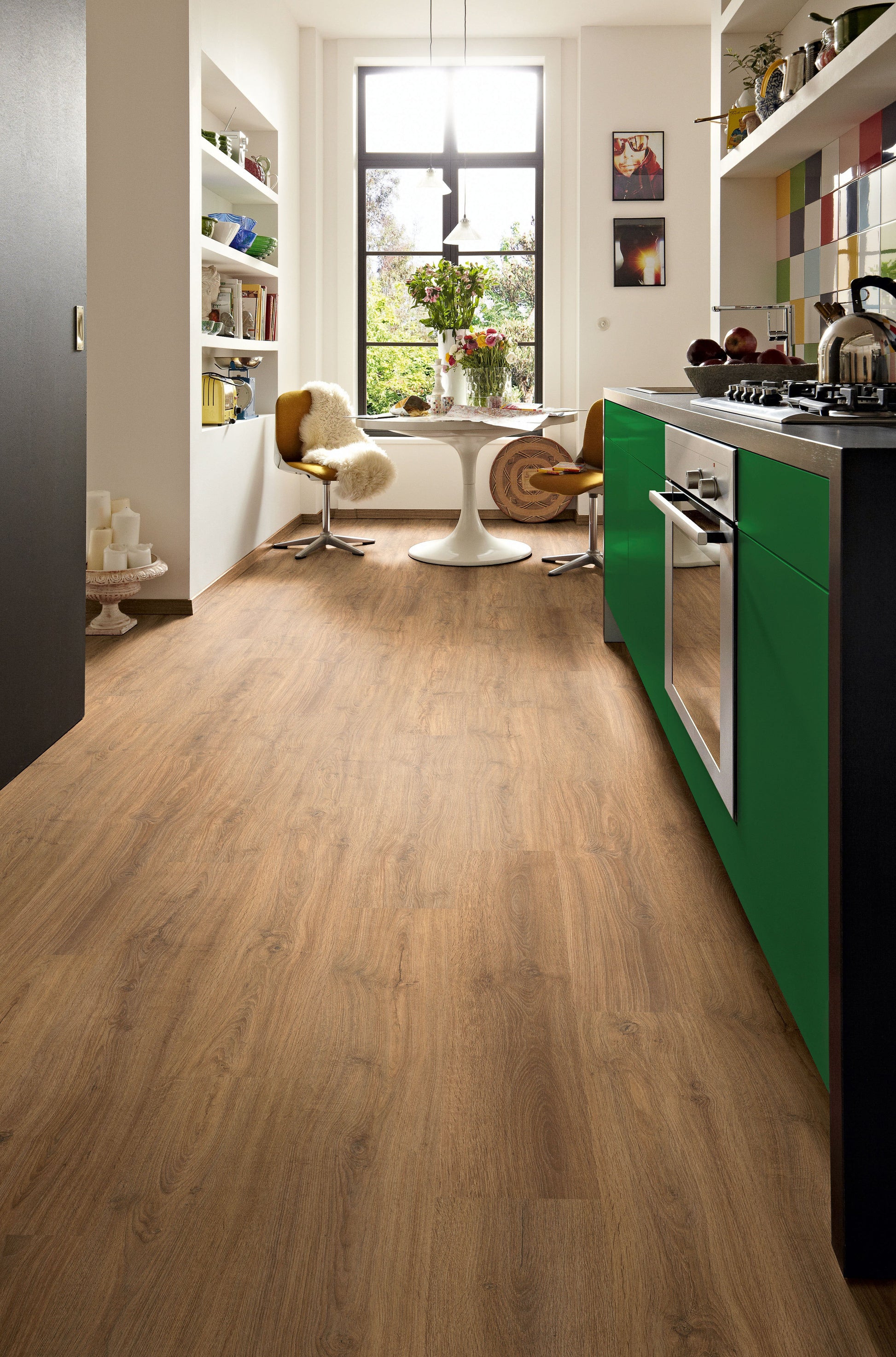 MEISTER | LC 150 | MeisterDesign. laminate | Laminatboden | Eiche Muscat | 06416 | Porensynchron-Struktur