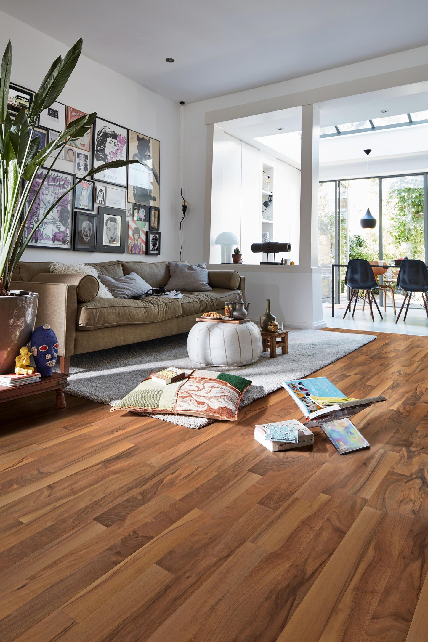 MEISTER | LC 55 | MeisterDesign. laminate | Laminatboden | Nussbaum | 00211 | Porenstruktur