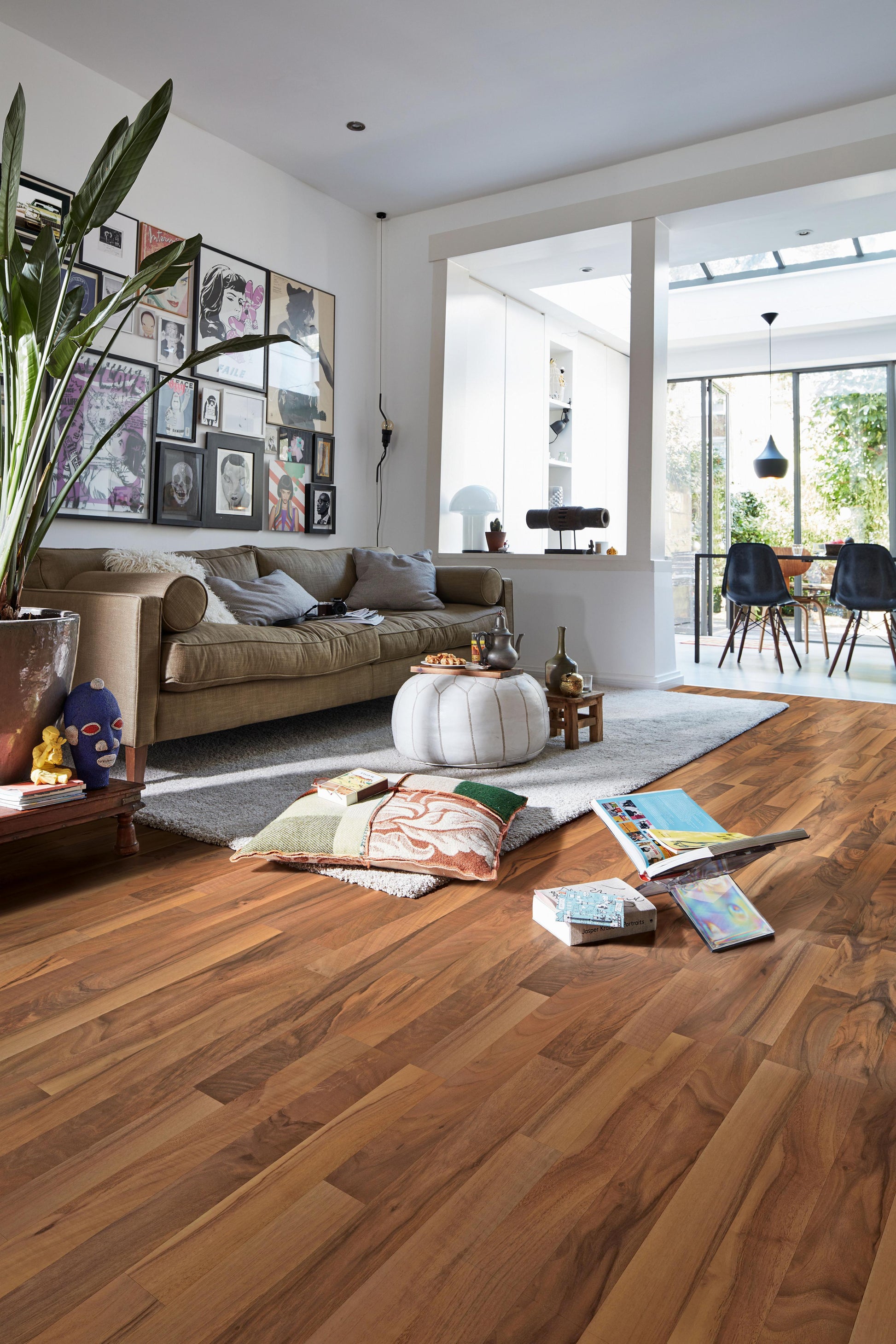 MEISTER | LC 55 | MeisterDesign. laminate | Laminatboden | Nussbaum | 00211 | Porenstruktur