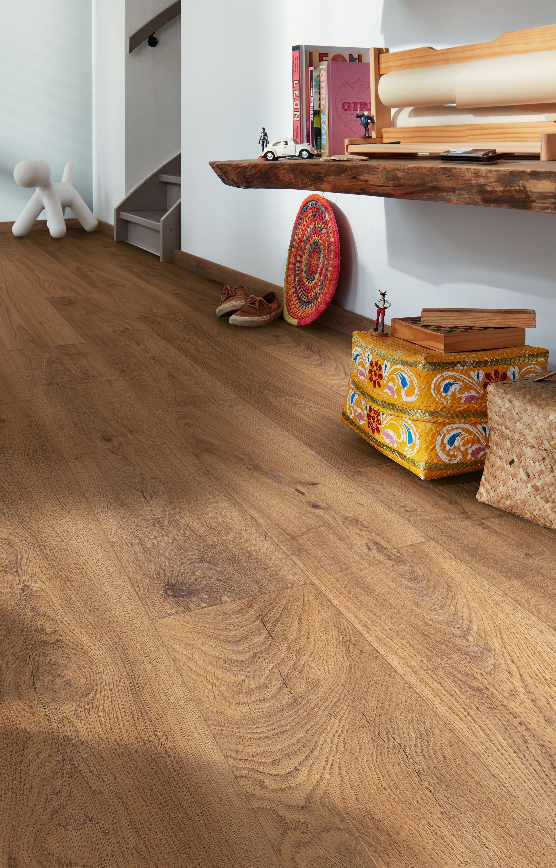 MEISTER | LD 150 | MeisterDesign. laminate | Laminatboden | Eiche Hazelbrook | 07013 | Porensynchron-Struktur