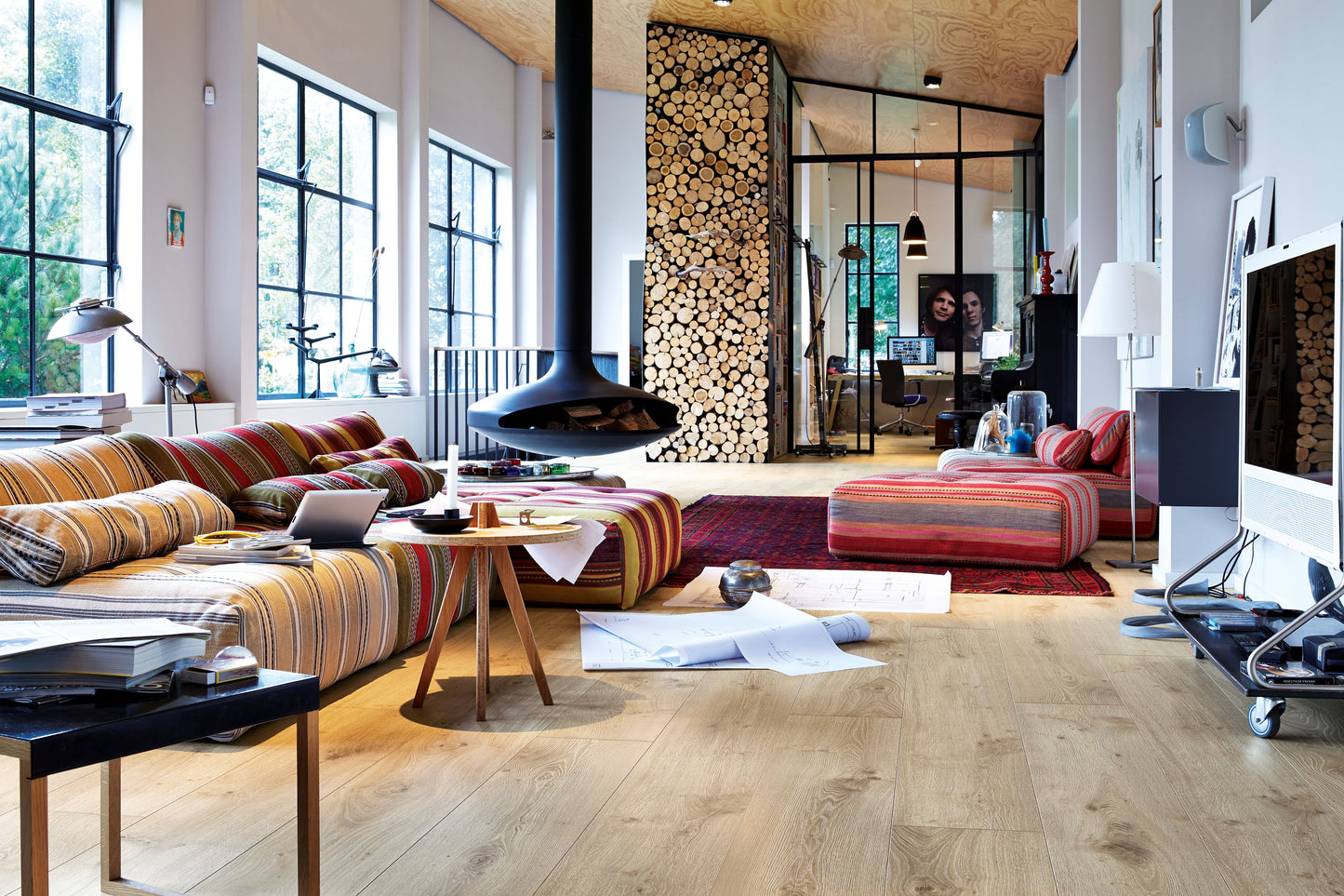 MEISTER | LL 250 | MeisterDesign. laminate | Laminatboden | Eiche Atacama | 06380 | Porensynchron-Struktur