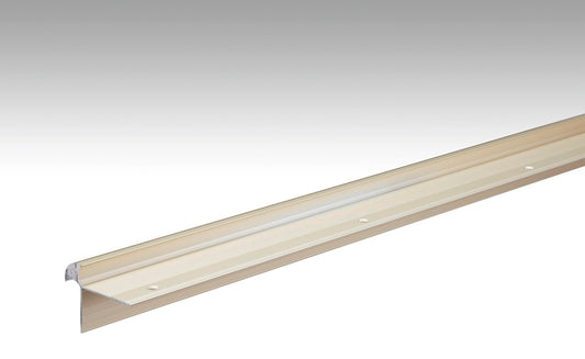 MEISTER | Treppenkantenprofil Typ 11 (10 bis 11 mm) | Aluminiumprofile | Sand eloxiert | 00230