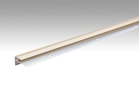 MEISTER | Treppenkantenprofil Typ 203 (7 bis 16 mm) | Aluminiumprofile | Sand eloxiert | 00230