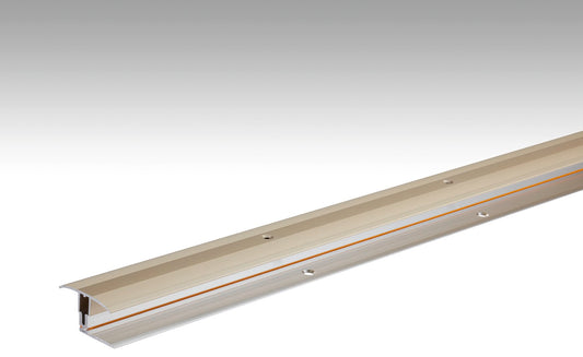 MEISTER | Übergangsprofil Flexo Typ 302 (7 bis 17 mm) | Aluminiumprofile | Sand eloxiert | 00230