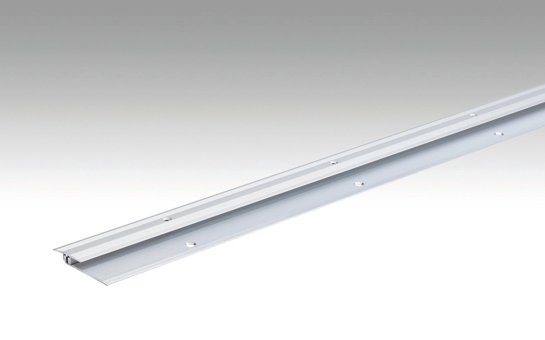 MEISTER | Übergangsprofil Typ 102 (2,5 bis 7 mm) | Aluminiumprofile | Silber eloxiert | 00220