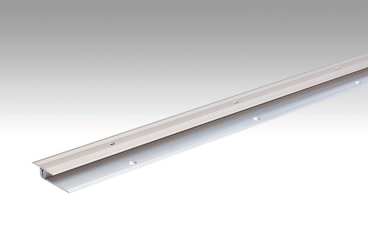 MEISTER | Übergangsprofil Typ 202 (6,5 bis 16 mm) | Aluminiumprofile | Edelstahl-Oberfläche | 00340