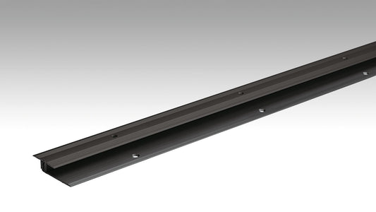 MEISTER | Übergangsprofil Typ 202 (6,5 bis 16 mm) | Aluminiumprofile | Schwarz eloxiert | 02510