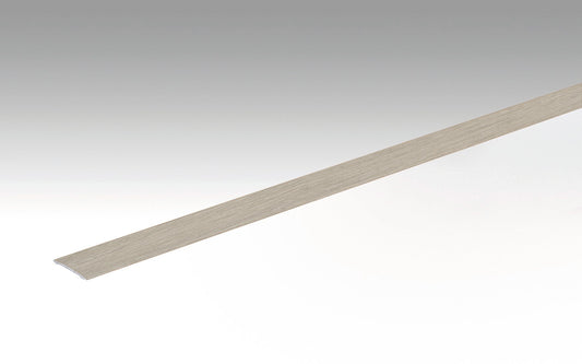 MEISTER | Übergangsprofil Typ 335 SK (selbstklebend) | Aluminiumprofile mit spezialbeschichteter Laminatfolie ummantelt oder Aluminium eloxiert | Eiche greige | 06959
