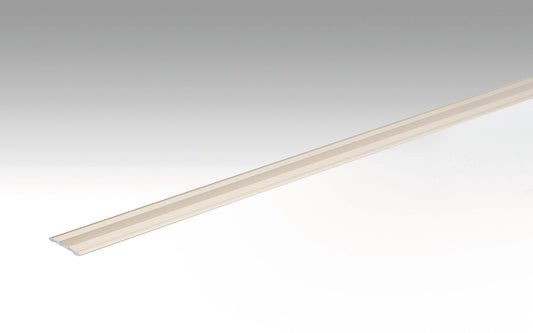 MEISTER | Übergangsprofil Typ 335 SK (selbstklebend) | Aluminiumprofile mit spezialbeschichteter Laminatfolie ummantelt oder Aluminium eloxiert | Sand eloxiert | 00230