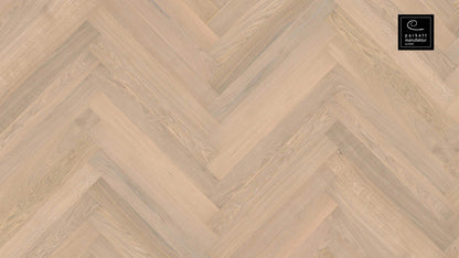 parkettmanufaktur by HARO 4000 Landhausdiele Prestige Eiche weiß Selectiv strukturiert oleovera Nut & Feder