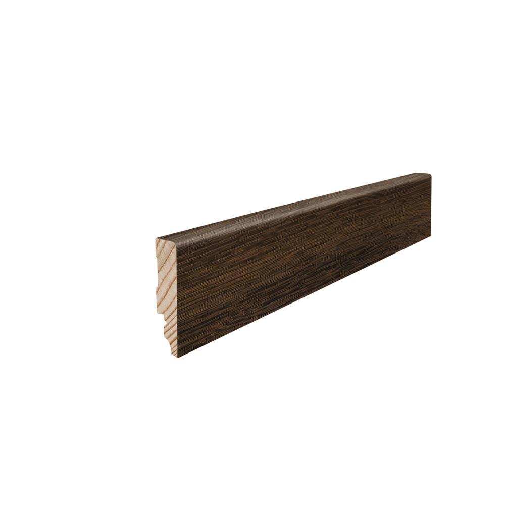 Sockelleiste Massiv 16x58mm 3,03m naturgeölt Räuchereiche