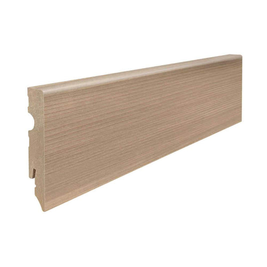 Stecksockelleiste 15x80mm Kubus 2,2m MDF-foliert Pinie Florenz*