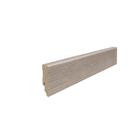 Stecksockelleiste 16x58mm 2,2m MDF-foliert Eiche Ontario grau*