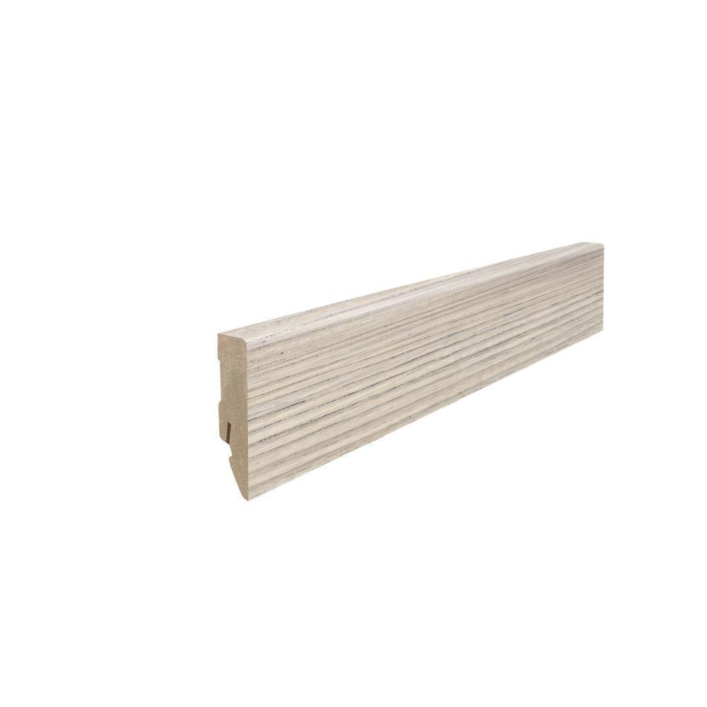 Stecksockelleiste 16x58mm 2,2m MDF-foliert Pinie Nordica*