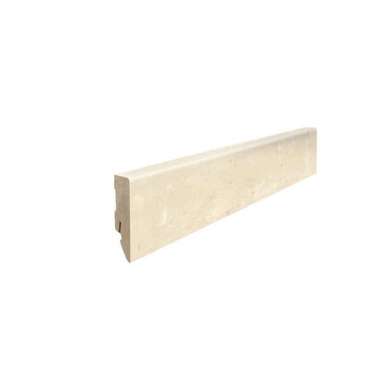 Stecksockelleiste 16x58mm 2,2m MDF-foliert Urban white*