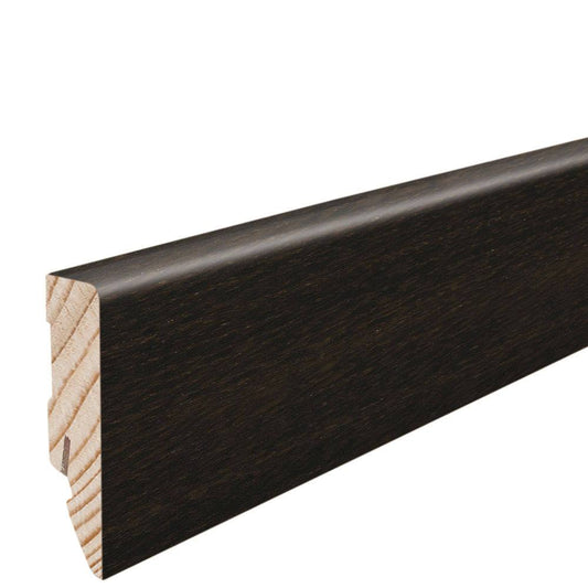 Stecksockelleiste 16x58mm Kubus 2,2m furniert geölt Räuchereiche