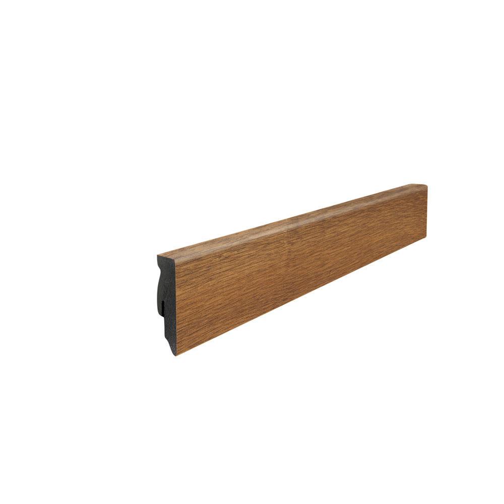 Stecksockelleiste 16x58mm Kubus 2,2m MDF-foliert Eiche Altholz*
